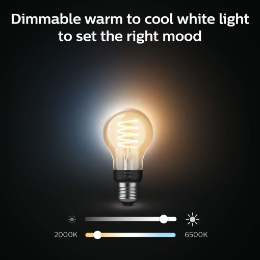 White Ambiance Filament E27 A60 40W - Image 15