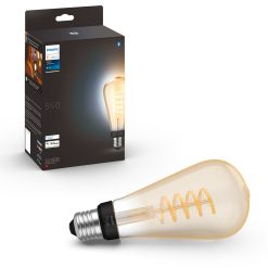 White Ambiance Filament E27 ST72 Edison