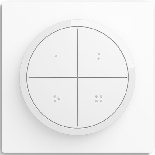 Tap Dial Switch Fjärrkontroll/Vriddimmer Vit - Image 7