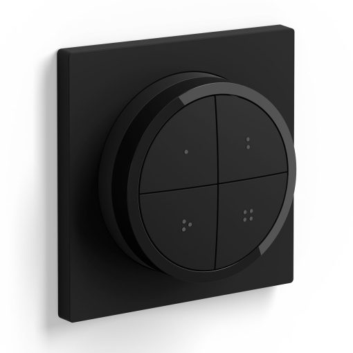 Tap Dial Switch Fjärrkontroll/Vriddimmer Svart - Image 3