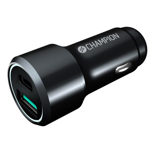 Billaddare 43W 2-port QC/PD Svart - Image 10