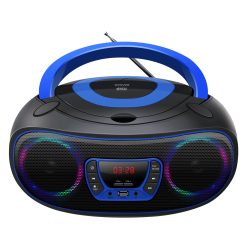 Boombox FM-Radio CD USB Bluetooth TCL-212BTBU Svart/Blå