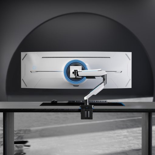 Gaming-monitorarm 17-32" med belysning  Svart/Vit - Image 7