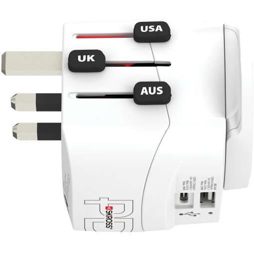 Världsreseadapter PRO Light USB AC30PD World PD 30W Jordad - Image 12