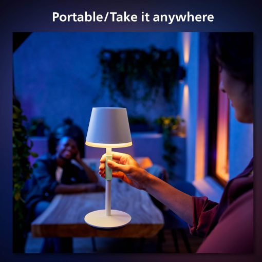 Go Portabel bordslampa Vit/Salviagrön - Image 20
