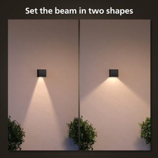 Resonate Vägglampa Nedåtriktad White and Color Ambiance Svart - Image 18