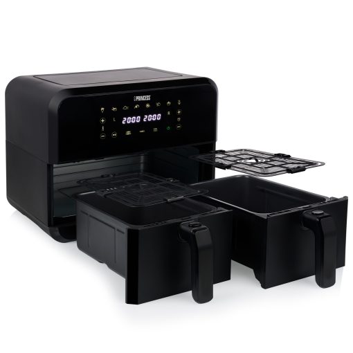 Luftfritös med dubbla korgar 2X4L 2400W - 182068 - Image 5