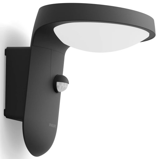 Tyla Vägglampa Solcell IR-sensor Ultra Efficient LED 255lm IP44 Antracit - Image 20
