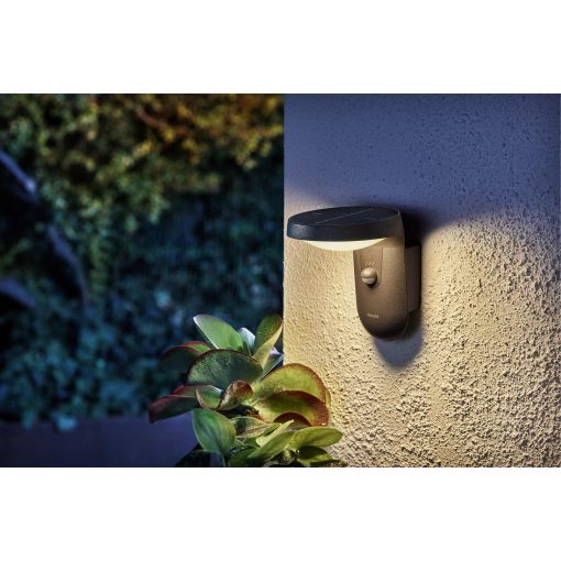 Tyla Vägglampa Solcell IR-sensor Ultra Efficient LED 255lm IP44 Antracit - Image 10