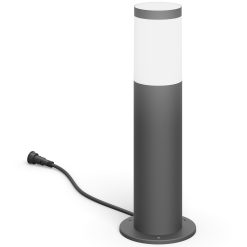 GardenLink Utrecht Piedestal Kallvit 660lm Antracit