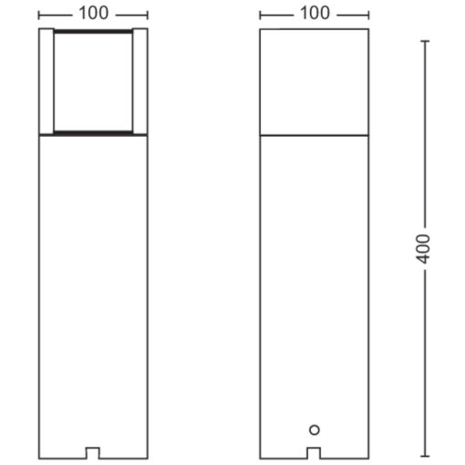 GardenLink Arbour Piedestal Varmvit Antracit - Image 19