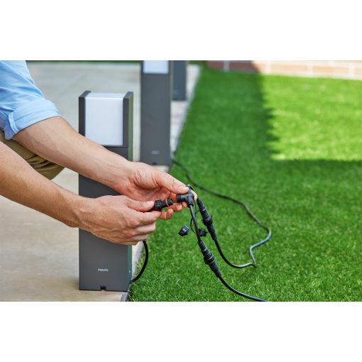 GardenLink Arbour Piedestal Varmvit Antracit - Image 9