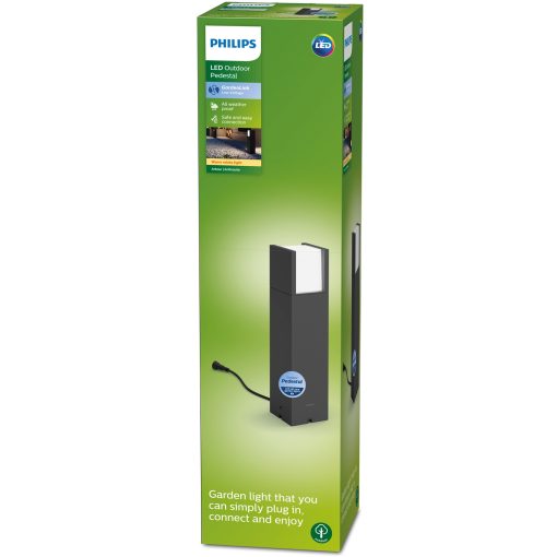 GardenLink Arbour Piedestal Varmvit Antracit - Image 6