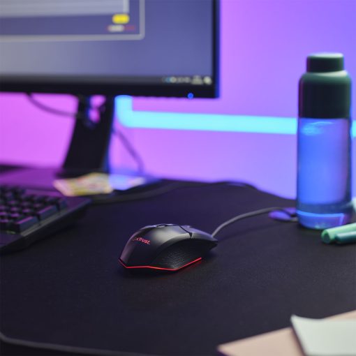 GXT 109 Felox Illuminated Gaming mouse Svart - Image 5