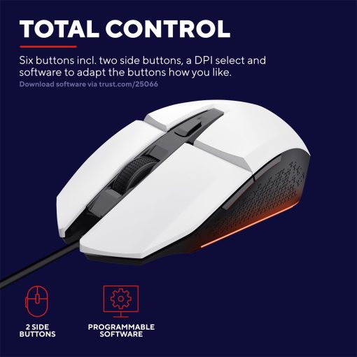 GXT 109W Felox Illuminated Gaming mouse Vit - Image 10