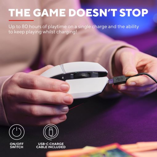 GXT 110W Felox Illuminated Wireless Gaming mouse Vit - Image 15