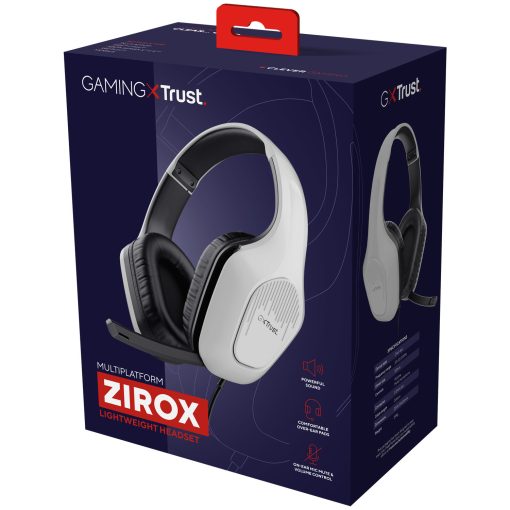 GXT 415W Zirox Gaming Headset Vit - Image 10