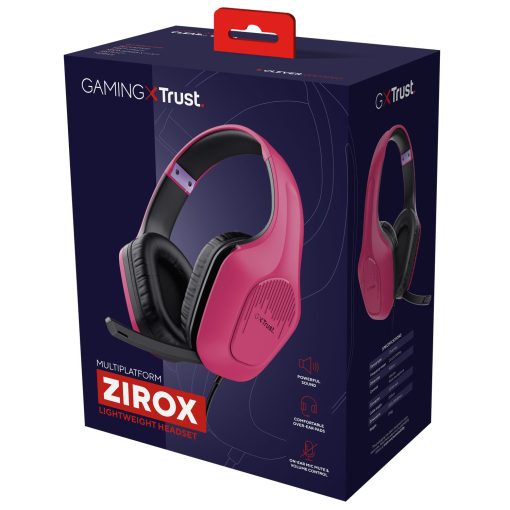 GXT 415P Zirox Gaming Headset Rosa - Image 15