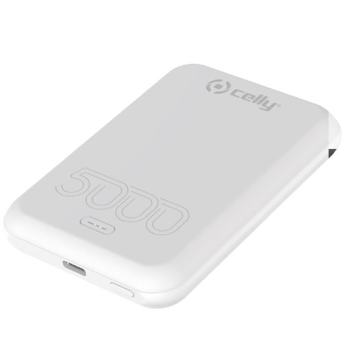 PowerBank 5.000 mAh 15W MagSafe-kompatibel Vit