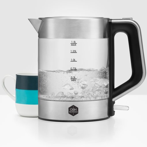 Vattenkokare Venice glass kettle 1,5 l. cordless  6418 - Image 7