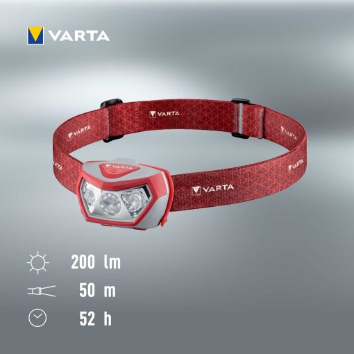 Outdoor Sports H20 Pro Pannlampa 200 lm Röd - Image 11