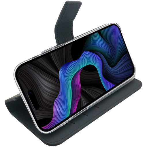 Wally Wallet Case iPhone 15 Svart - Image 7