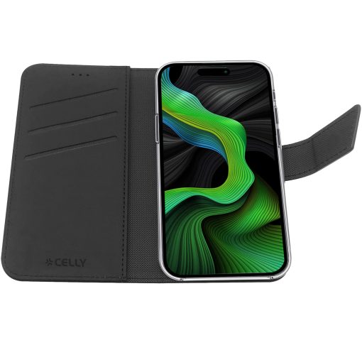 Wally Wallet Case iPhone 15 Pro Svart - Image 5