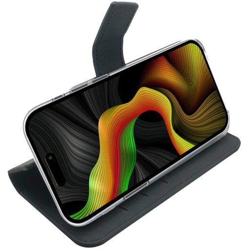 Wally Wallet Case iPhone 15 Pro Max Svart - Image 5