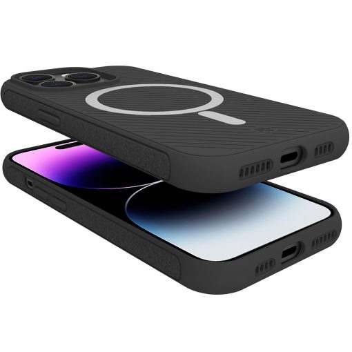 Ultramag Ultra Protective case MagSafe iPhone 15 Pro Max Svart - Image 12