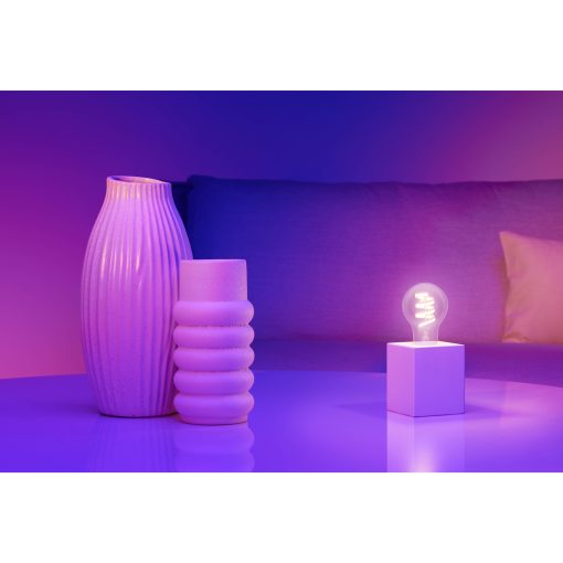 WiFi Smart LED E27 40W Filament Färg + Varm-kallvit 470lm - Image 12
