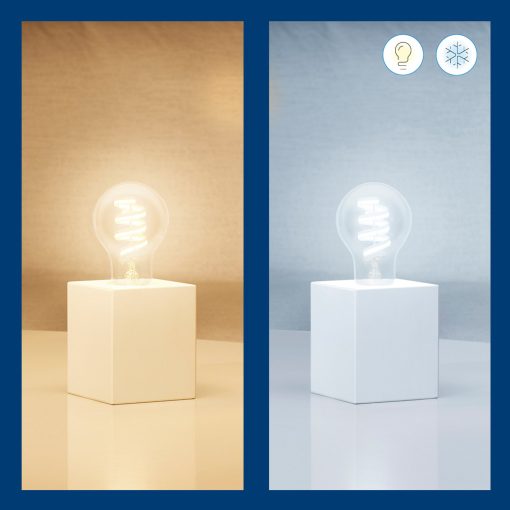 WiFi Smart LED E27 40W Filament Färg + Varm-kallvit 470lm - Image 14