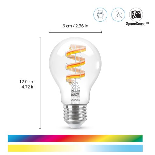 WiFi Smart LED E27 40W Filament Färg + Varm-kallvit 470lm - Image 18