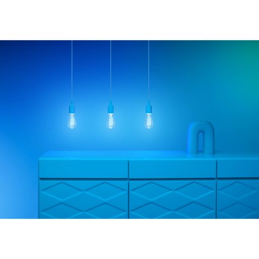 WiFi Smart LED E27 ST64 40W Filament Färg + Varm-kallvit 470lm - Image 18