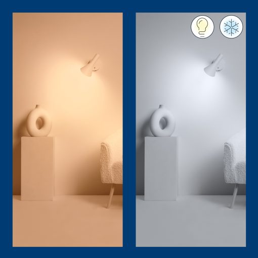 WiFi Smart LED E14 Kron 40W Färg + Varm-kallvit 470 lm 3 pack - Image 10