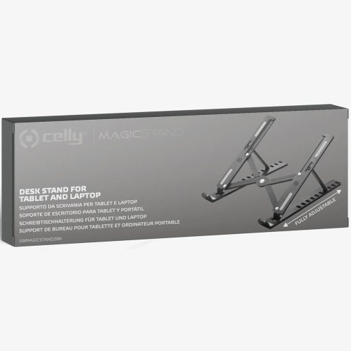 SWMAGICSTAND2 Portabelt bordsstativ för laptop/surfplatta max 15,6" Svart - Image 5