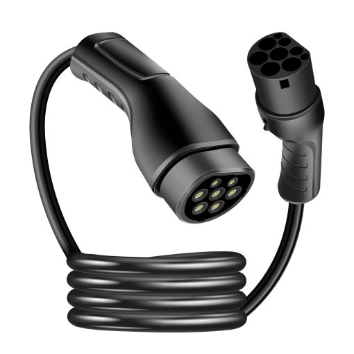 Laddkabel Elbil Typ 2 3-fas 32A 22kW 2,5m - Image 8
