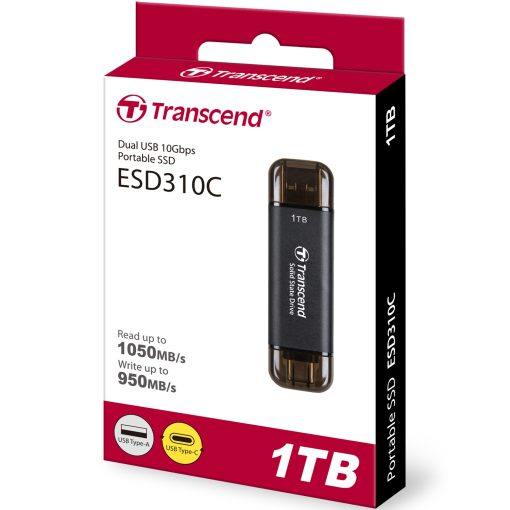Portabel SSD ESD310C USB-C 1TB (R1050/W950) Svart - Image 7