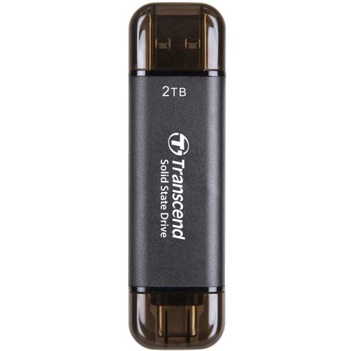 Portabel SSD ESD310C USB-C 2TB (R1050/W950) Svart