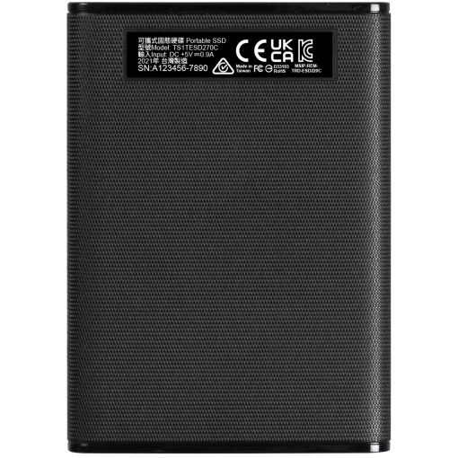 Portabel SSD ESD270C USB-C 2TB (R520/W460) Svart - Image 4