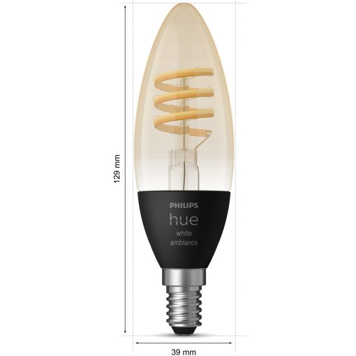 White Ambiance Filament E14 Kron 350 lm 2-pack - Image 7