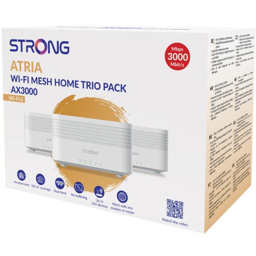 Atria WiFi 6 Mesh AX3000 Home kit 3-pack - Image 8