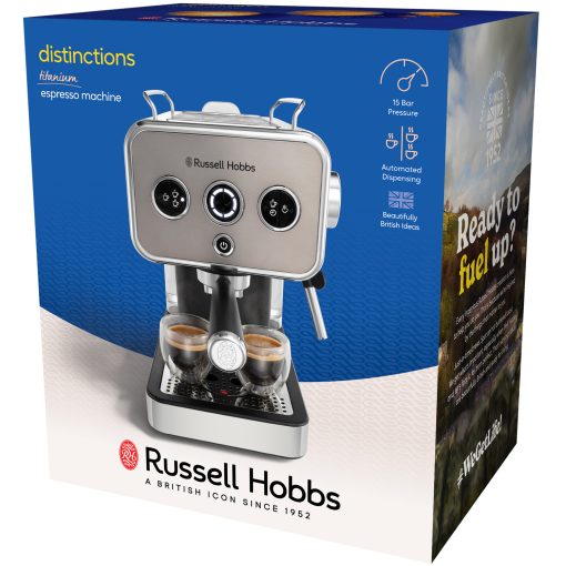 Espressomaskin  Distinctions Espresso Machine Titanium  26452-56 - Image 3