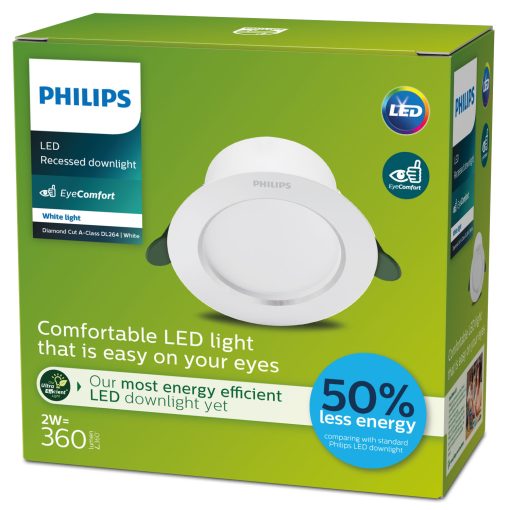 LED Infälld spot Diamond Cut Ø95mm 2W 360lm 3000K Energiklass A - Image 5
