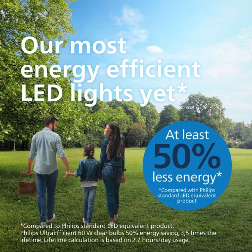 LED E27 Normal 4W (60W) Frost Dimbar 840lm 2700K Energiklass A - Image 5