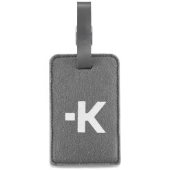 Bagagetag Silver