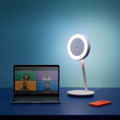Portrait Smart skrivbordslampa/belysning för videosamtal 600lm - Image 3