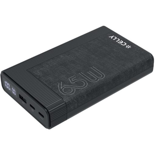PowerBank 20.000 mAh 65W PD Svart