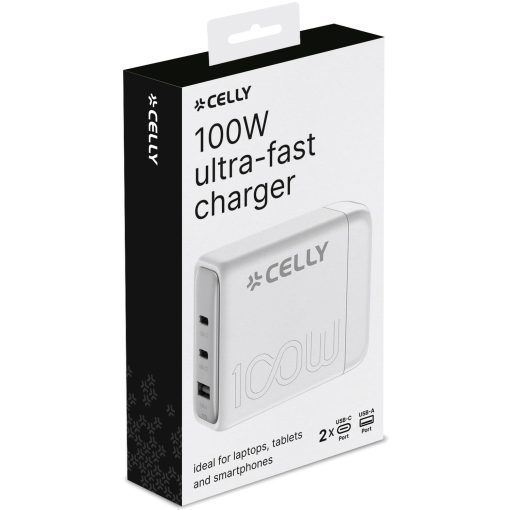 Power Station 1 x USB-A + 2 x USB-C PD 100W GaN Vit - Image 6