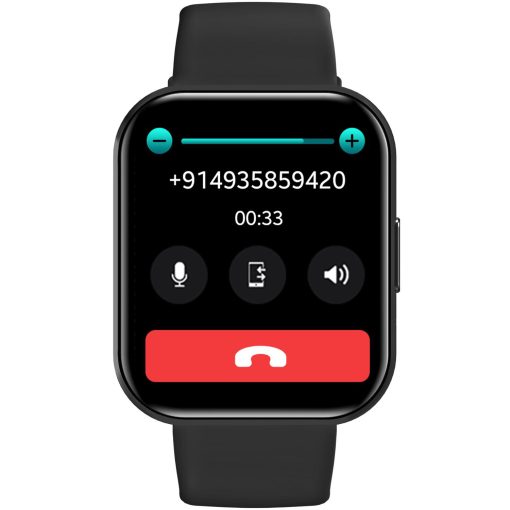 Trainerwatch2 Smartwatch med rektangulär urtavla Svart - Image 13