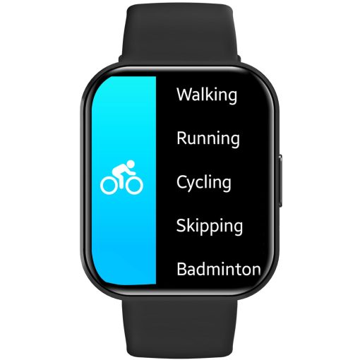 Trainerwatch2 Smartwatch med rektangulär urtavla Svart - Image 3
